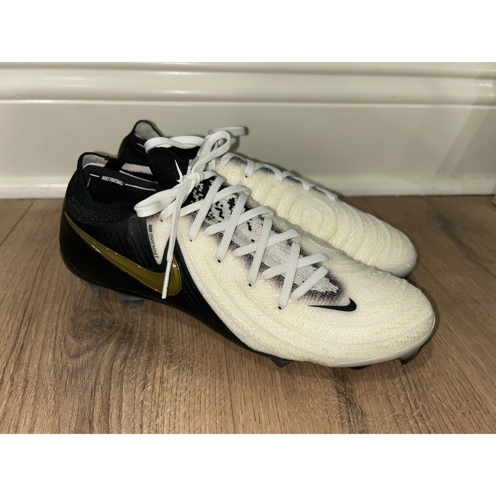 Nike Phantom GX Elite Dynamic Fit FG Soccer Cleats Mens‎ US 5 Black Gold